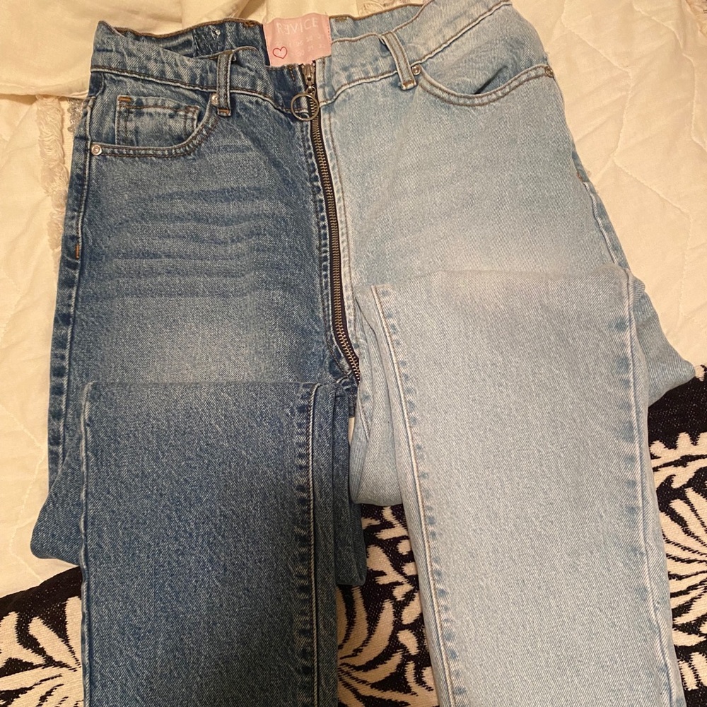 revice two tone jeans size 28
